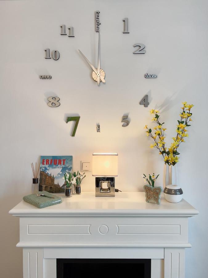 Schoene Helle & Gemuetliche Wohnung In Altstadtnaehe エアフルト 部屋 写真